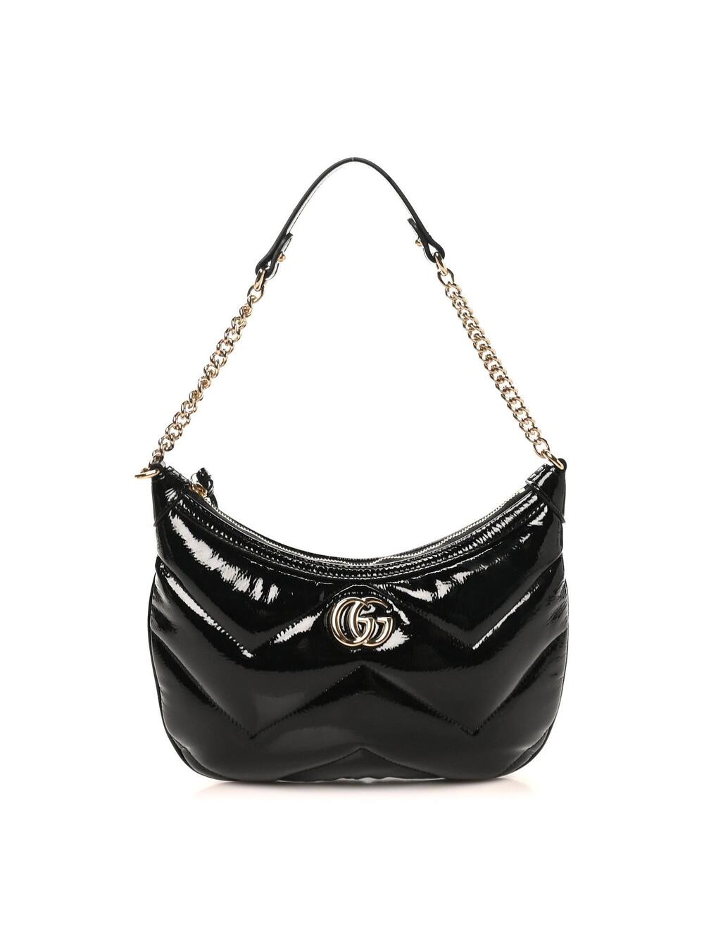 Gucci Patent Calfskin Matelasse Gg #301069G11B